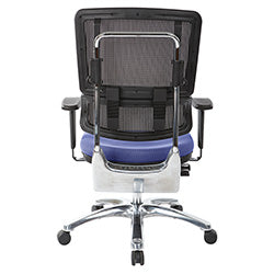 Vertical Black Mesh Back Chair